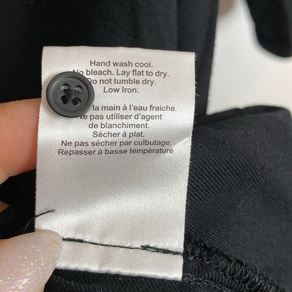 Aritzia Talula | Black Long sleeve Mini Dress - Peekaboo back - US2 - Picture 4 of 6